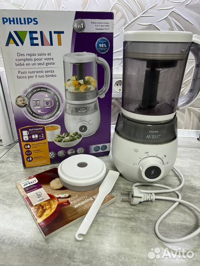 Пароварка-блендер 4 в 1 Philips Avent, детское пит