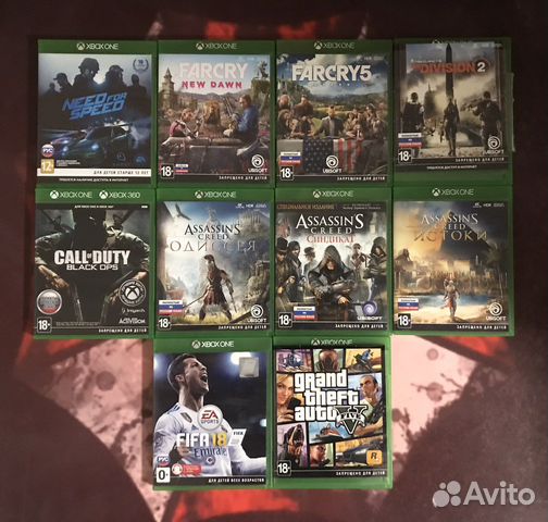 Игры на Xbox One (лицензия) купить в Москве | Электроника | Авито
