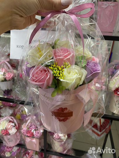 Букеты комплименты из мыла