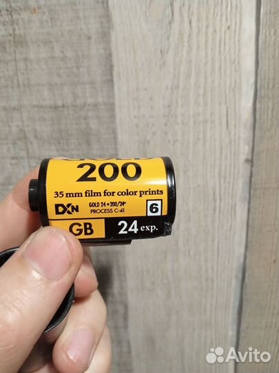 Фотопленка kodak gold 200