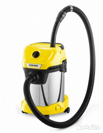 Пылесос karcher WD 3 S, 1000 Вт