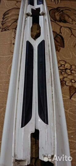 Накладки на пороги на бмв е 87