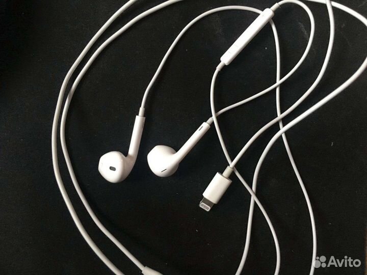 Наушники Apple EarPods оригинал Lightning iPhone
