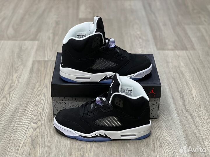 Кроссовки Air Jordan 5 Oreo (41-45)