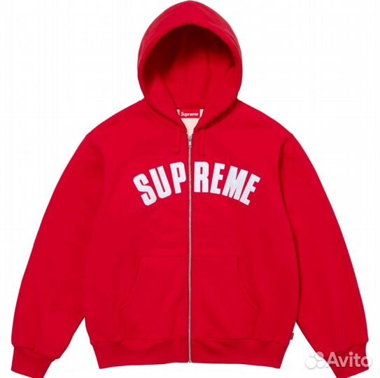 Зип худи supreme