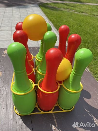 Кегли детские