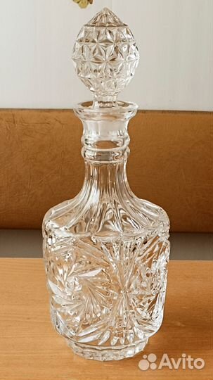 Графин - 0,8 л. Crystal. bohemia. Чехия