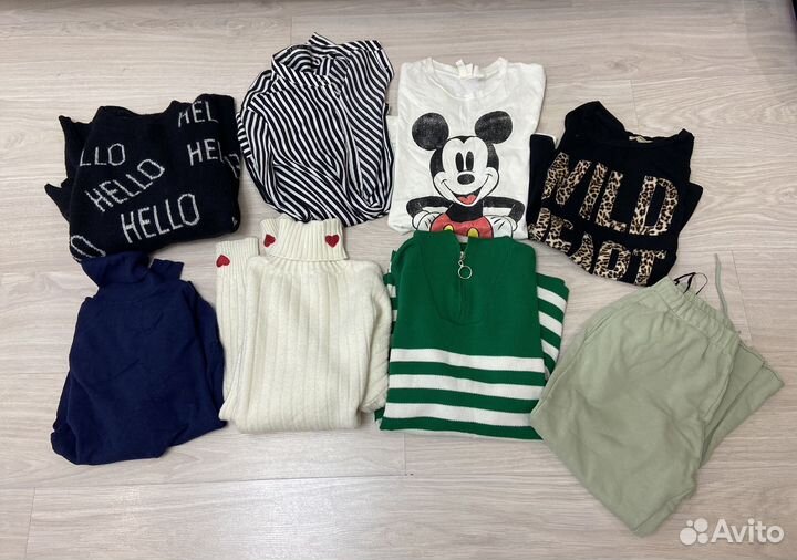 Пакет фирменных женских вещей s m