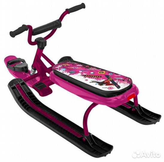 Снегокат детский зимний с тормозом Ника джамп (арт
