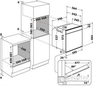 Духовой шкаф Whirlpool akzm 8480 WH