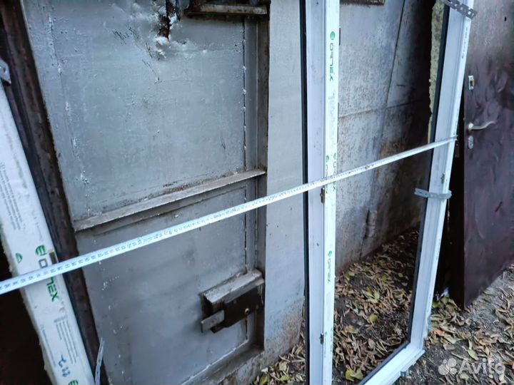 Балконная дверь с окном бу