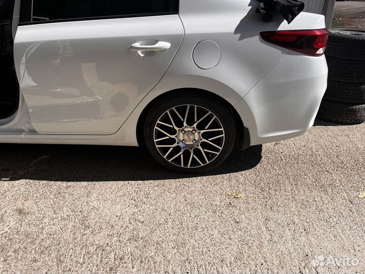 Литые диски r17 на kia rio