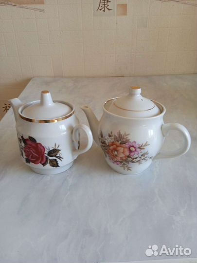 Чайник заварочный фарфоровый СССР