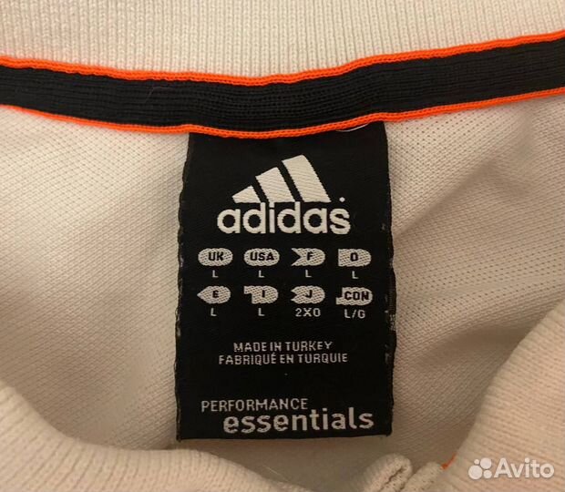 Поло adidas essentials оригинал