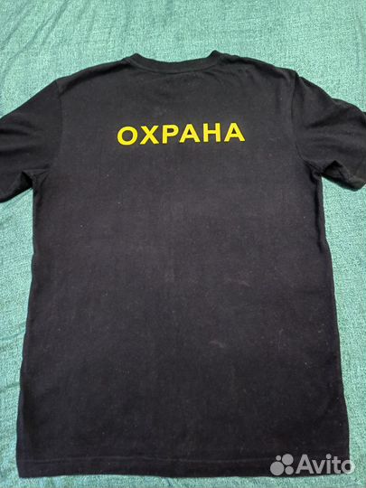 Футболка охрана