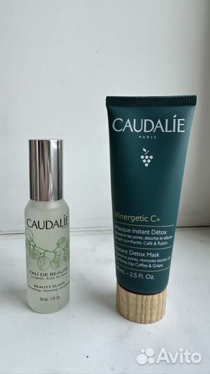 Детокс маска и спрей-элексир мист Caudalie
