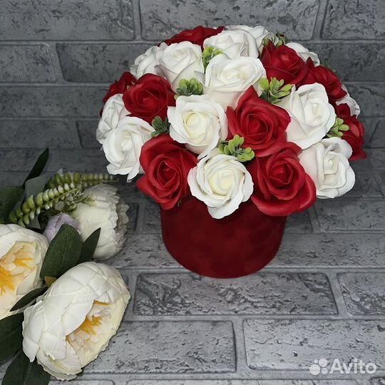 Букет цветов из мыла