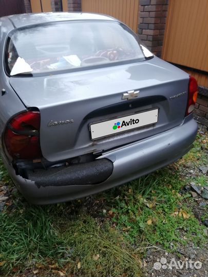 Chevrolet Lanos 1.5 МТ, 2008, битый, 180 000 км
