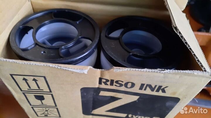 Краска чёрная Riso Ink Z tyre E, S-4253E,цена за.2