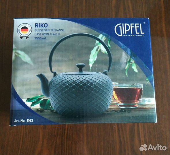 Чайник новый заварочный Gipfel