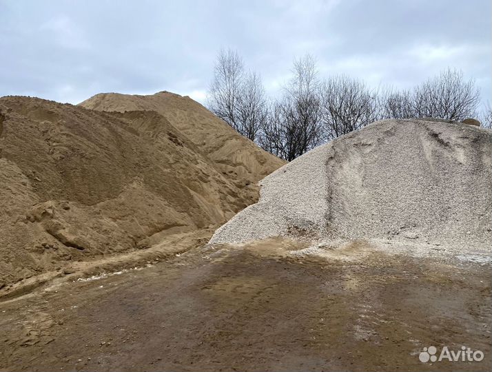 Песок для стяжки с доставкой
