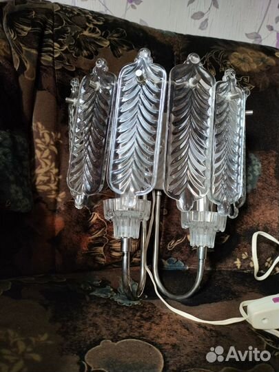 Хрустальное бра