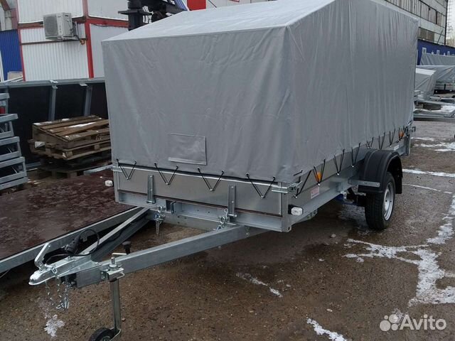 Прицеп легковой оцинкованный трейлер 3.5*1.5 от пф