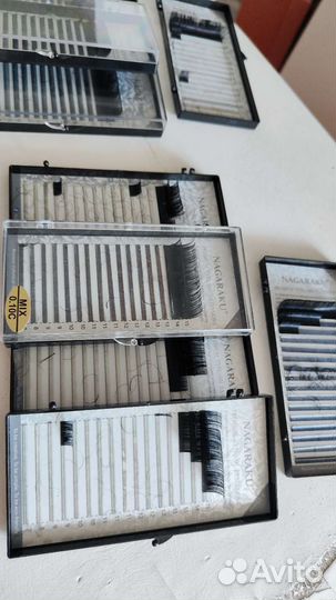 Ресницы для наращивания бу