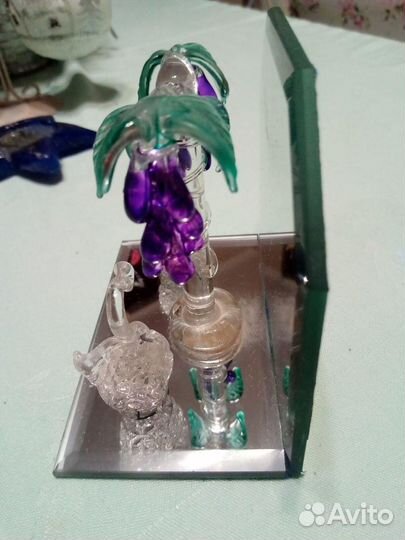 Хрустальная салфетница