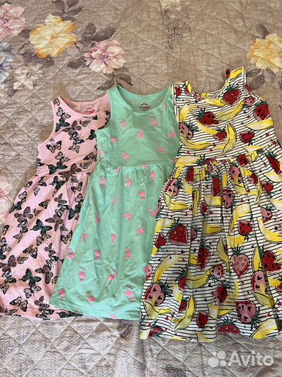 Детская одежда для девочек пакетом 116-122