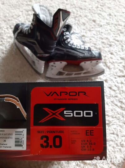 Коньки Bauer vapor x 500