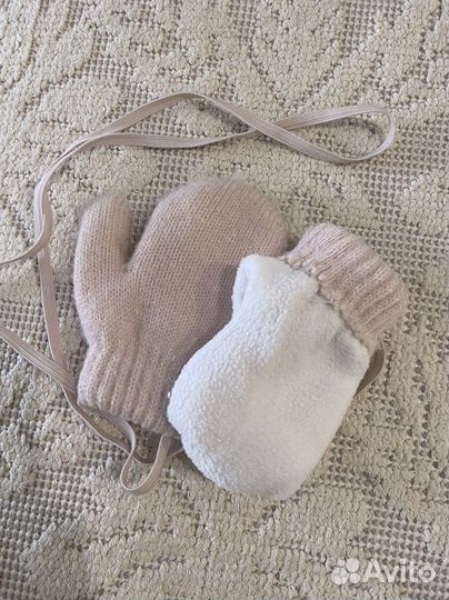 Варежки зимние