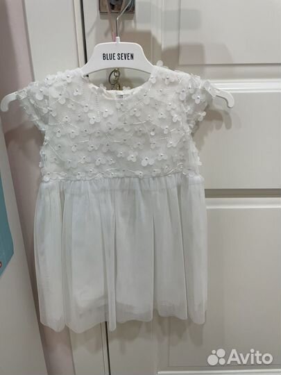 Платье на девочку 80