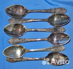 Ложки столовые мнц, Клеймо, 6 шт