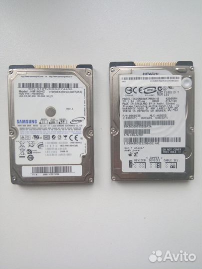 Жесткие диски HDD 2.5 IDE ноутбук