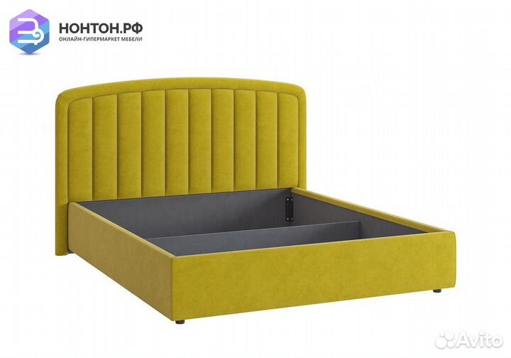 Кровать Сиена 2 1.6 м янтарь