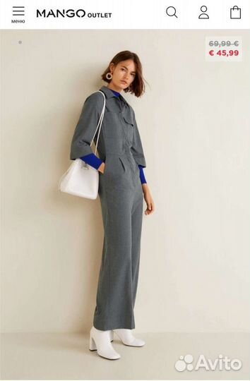 Комбинезон женский Манго