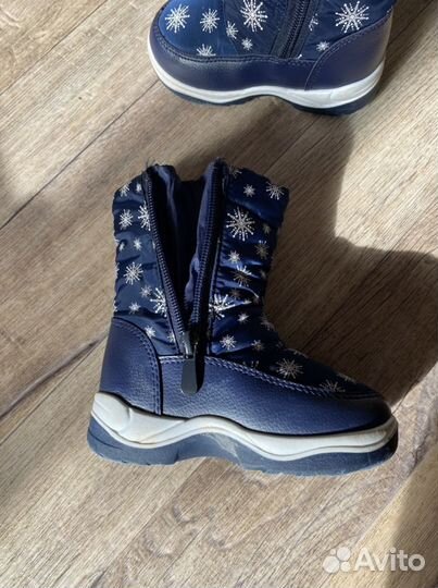 Ботинки зимние детские 24р
