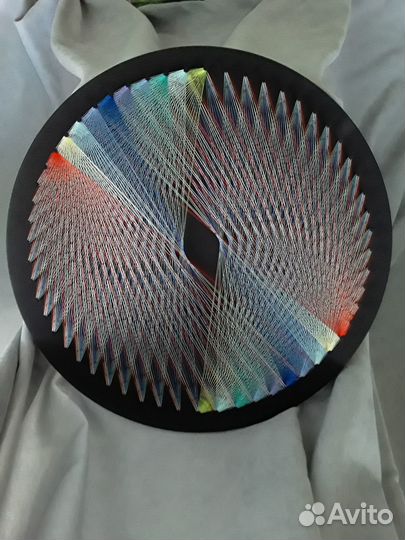 Мандала стринг-арт