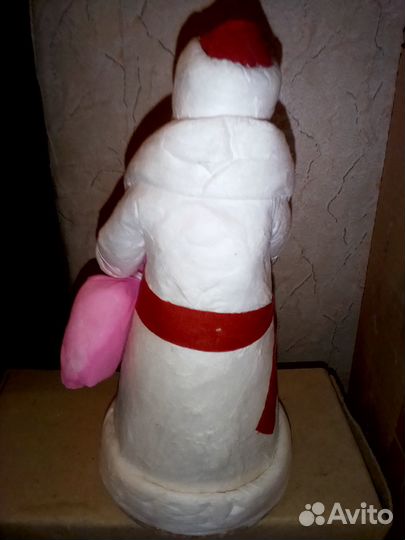 Дед Мороз СССР из Папье Моше в отл.состоянии