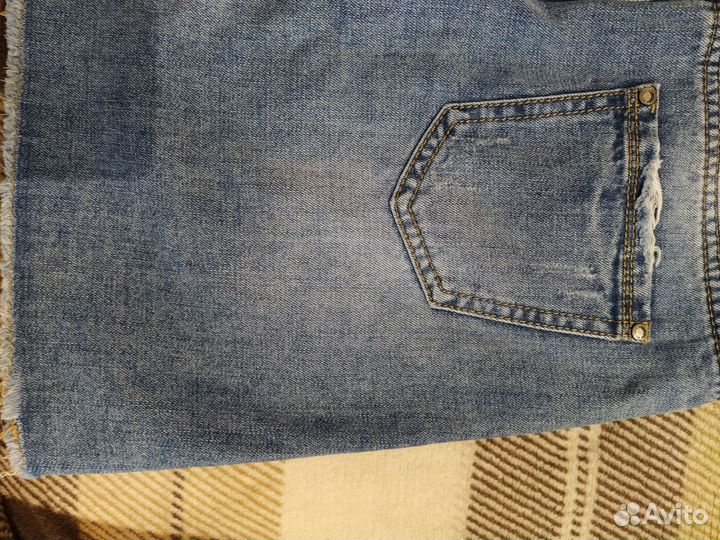 Юбка джинсовая