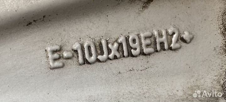 Комплект оригинальных дисков bmw r19х9J, r19x10J