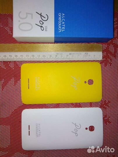 Крышка задняя Alcatel One touch 2шт