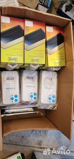 Чехлы и стекла на телефон