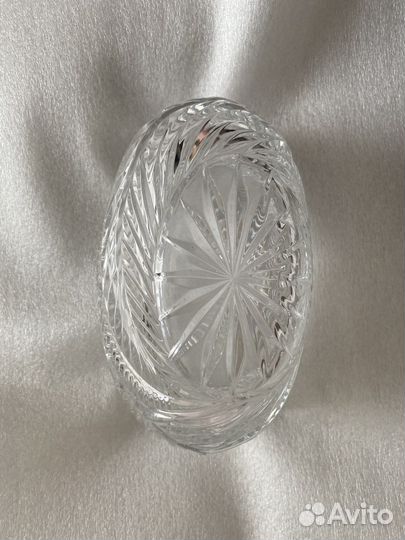 Ваза хрустальная времен СССР
