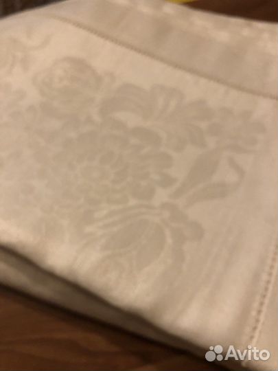 Скатерти лен жаккард СССР