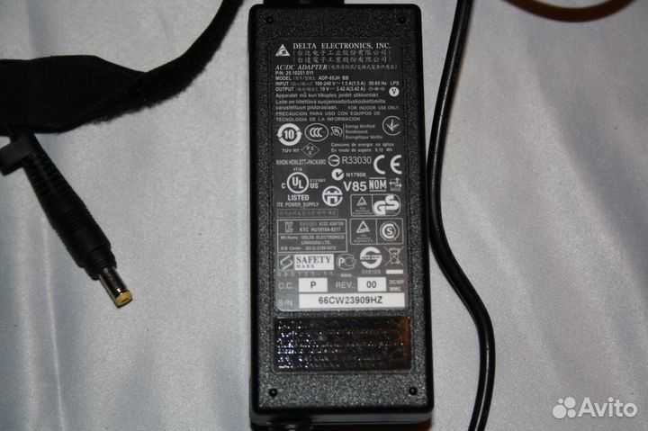 Блоки питания для ноутбуков