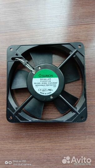 Вентелятор охлаждения для вытяжки