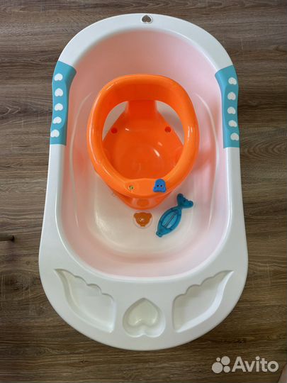 Ванночка для купания happy baby