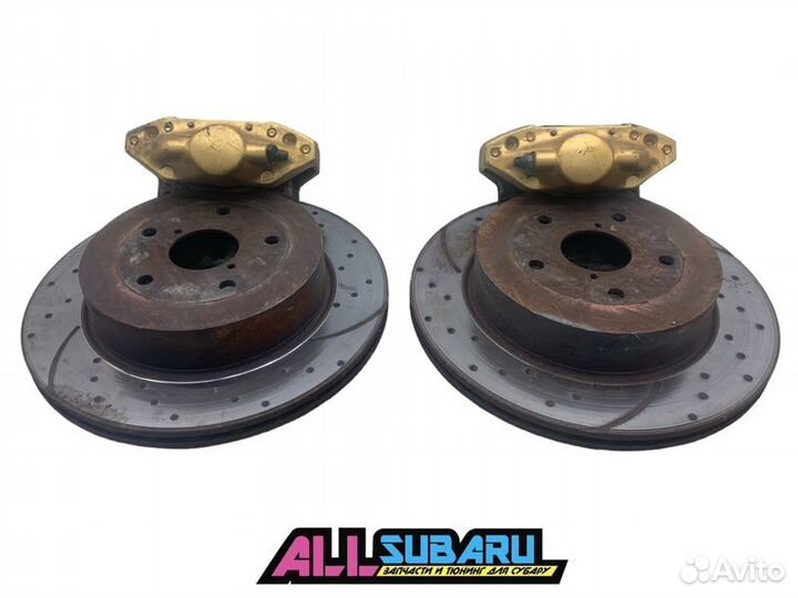 Тормозные суппорта заднее Subaru Impreza Wrx Sti